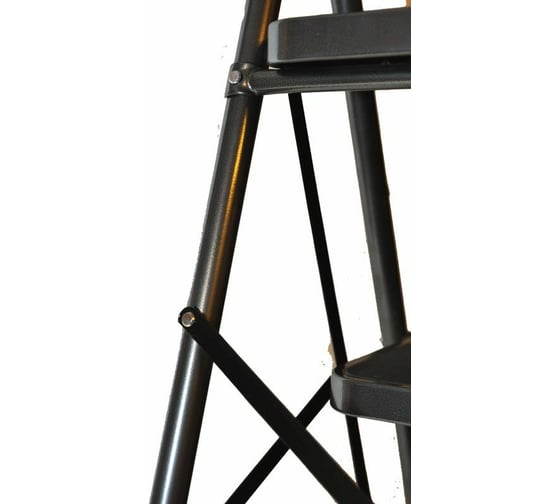 Стремянка с 6-ю широкими ступенями SevenBerg Prima Lux черная 4687202292561
