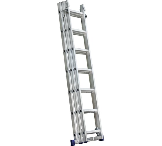 Трёхсекционная алюминиевая лестница SMARTY 3x7 SN011-307