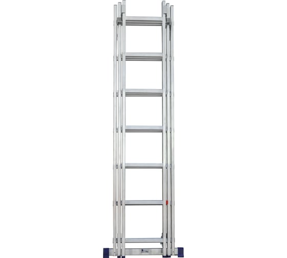 Трёхсекционная алюминиевая лестница SMARTY 3x7 SN011-307