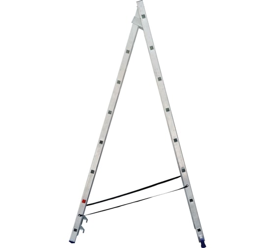 Двухсекционная алюминиевая лестница SMARTY 2x8 SN011-208