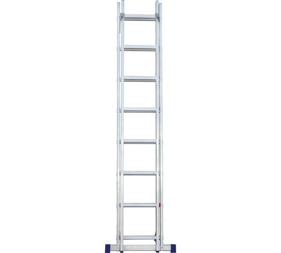 Двухсекционная алюминиевая лестница SMARTY 2x8 SN011-208