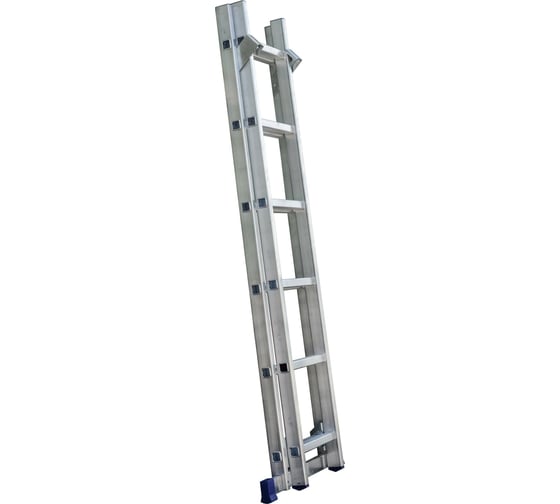 Двухсекционная алюминиевая лестница SMARTY 2x6 SN011-206
