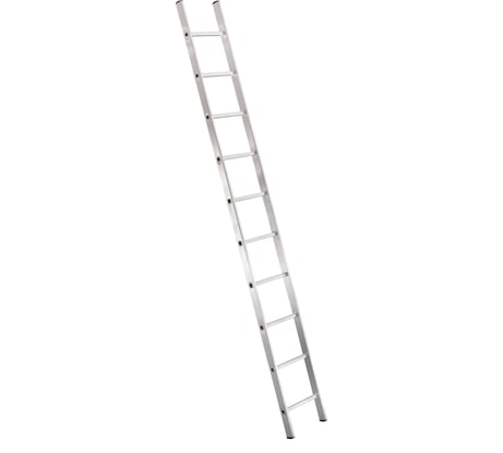 Приставная алюминиевая лестница UFUK 10 ступеней 411110