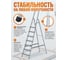 Лестница-стремянка алюминиевая односторонняя 169 см 5,4 кг STARTUL ST9940-08 ЦБ-0533835904 6