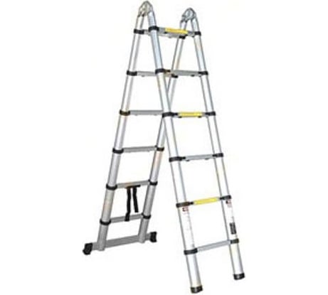 Телескопическая лестница STARTUL 2х10 ступеней ST9733-062