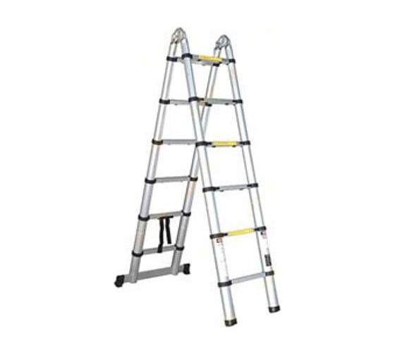 Телескопическая лестница STARTUL 2х10 ступеней ST9733-062