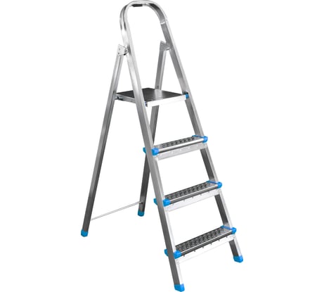 Стальная оцинкованная стремянка Perilla 4 ступени ЯРУС 122204