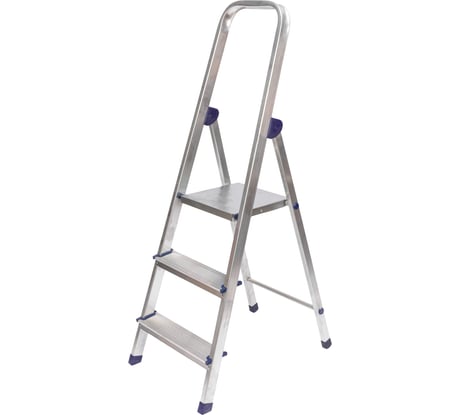 Алюминиевая стремянка REXANT 3 ступеньки 12-5040