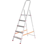 Алюминиевая стремянка REXANT 5 ступенек 12-5042