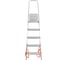 Алюминиевая стремянка REXANT 5 ступенек 12-5042 2