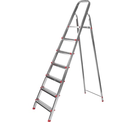 Стальная стремянка REXANT 7 ступенек, усиленный профиль 12-5057