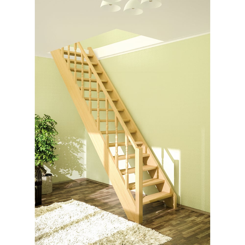 фото лестницы деревянные на 2