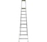 Алюминиевая стремянка Новая Высота PRO с органайзером, NV 2115 1x10 ступеней, 2К башмаки, Max нагр. 180 кг, 2115110 2
