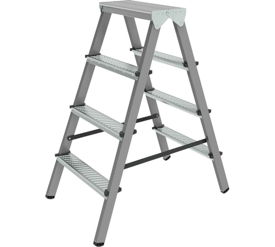 Стальная двухсторонняя стремянка Новая Высота NV1160 2x4 1160204 1