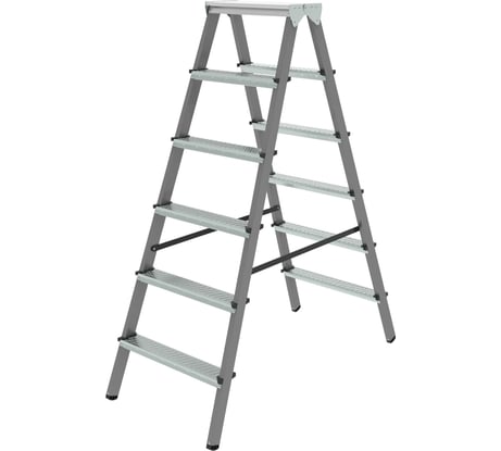 Стальная двухсторонняя стремянка Новая Высота NV1160 2x6 1160206