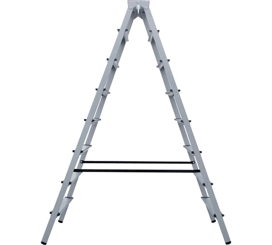 Стальная двухсторонняя стремянка Новая Высота NV1160 2x8 1160208