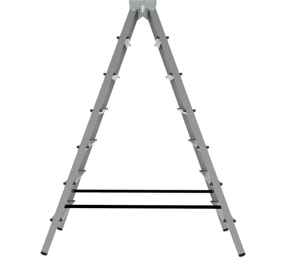 Стальная двухсторонняя стремянка Новая Высота NV1160 2x7 1160207