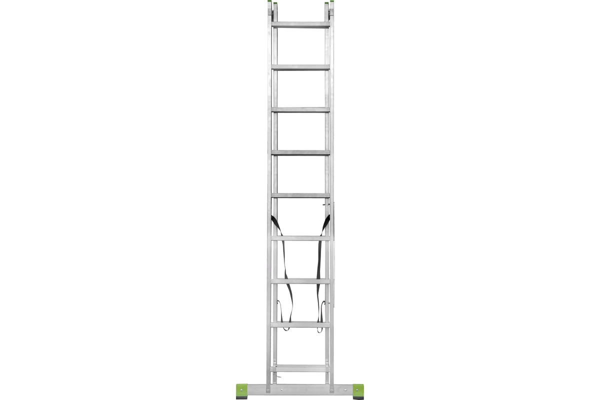  алюминиевая лестница Новая Высота 2х9 ступеней 2220209 .