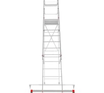 Передвижная, складная лестница-стремянка с платформой Новая Высота NV 5540, 1x11 ступеней 5540111