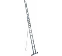 Двухсекционная лестница с тросом Krause CORDA 2x16 031525