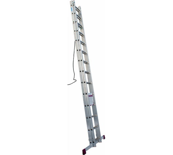 Двухсекционная лестница с тросом Krause CORDA 2x16 031525