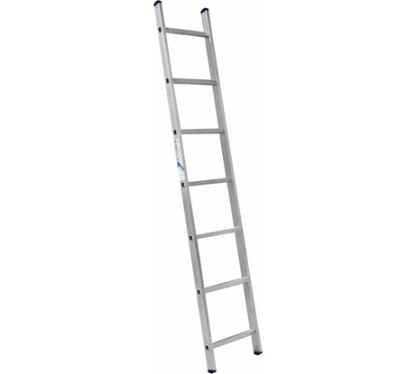 Лестница Алюмет алюминиевая приставная односекционная 1х7 ступеней. Серия Н1 5107 H1 5107
