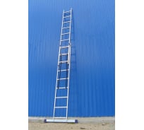 Двухсекционная универсальная алюминиевая лестница Алюмет H2 5206