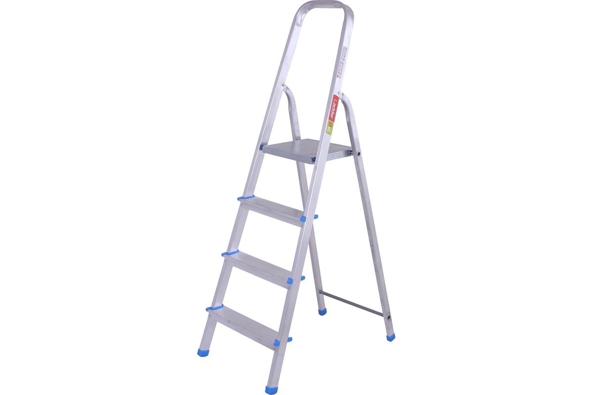 Алюминиевая стремянка LadderBel 4 ступени STR-AL-4