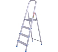 Алюминиевая стремянка LadderBel 4 ступени STR-AL-4 23372913