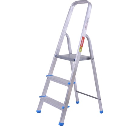 Алюминиевая стремянка LadderBel 3 ступени STR-AL-3