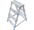 Алюминиевая двухсторонняя стремянка LadderBel 4 ступени STR2-AL-4 1