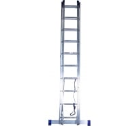 Трехсекционная универсальная алюминиевая лестница Алюмет Серия H3 5310