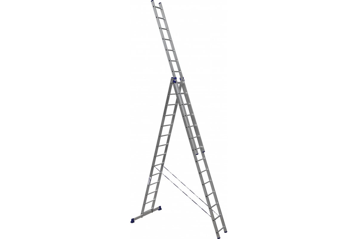  универсальная алюминиевая лестница Алюмет Серия H3 5314 .