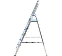 Алюминиевая стремянка Алюмет 6 ступеней. Серия AM706