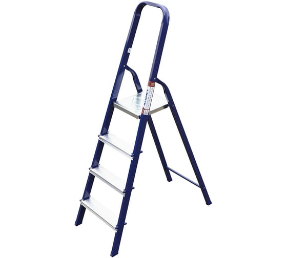 Стальная стремянка Алюмет 4 ступени. Серия M8404