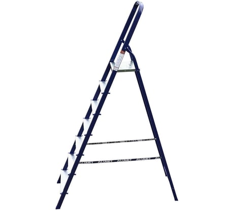 Стальная стремянка Алюмет 7 ступеней. Серия M8407