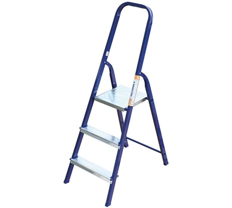 Стальная стремянка Алюмет облегченная 3 ступени. Серия M8303