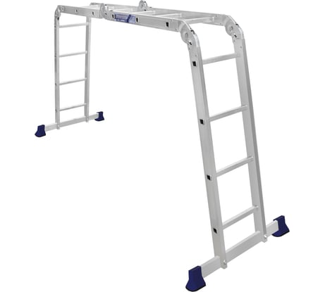 Алюминиевая четырехсекционная шарнирная лестница Алюмет TL 4034
