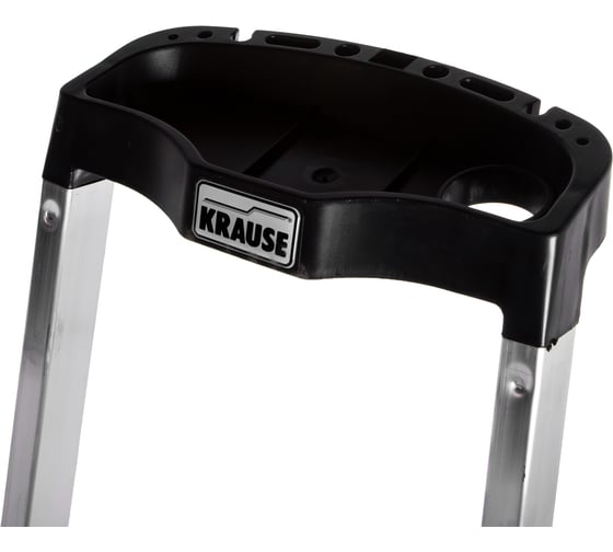 Стремянка с большой полкой Krause MONTO SAFETY 5 ступеней 126337