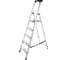Стремянка с большой полкой Krause MONTO SAFETY 5 ступеней 126337 1