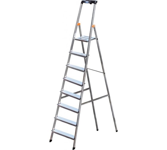 Стремянка с большой полкой Krause MONTO SAFETY 8 ступеней 126368