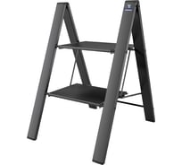 Стремянка Colombo New Scal Leonardo 2 ступени, черная 3648