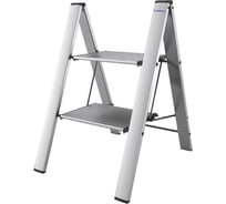 Стремянка Colombo New Scal Leonardo 2 ступени, серая 3646