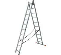 2-х секционная лестница-стремянка VINCO 2х11 ступеней