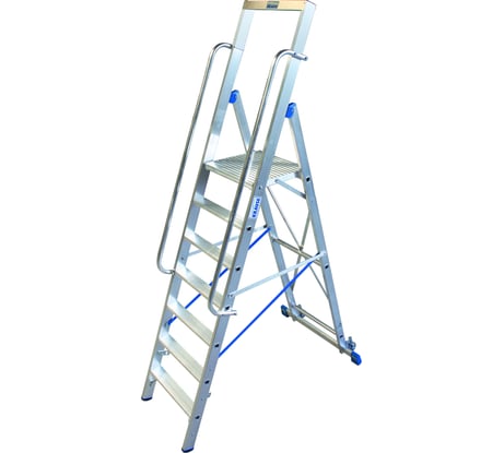 Стремянка на роликах Krause STABILO 127778