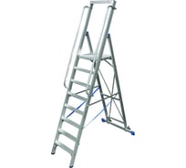 Стремянка на роликах Krause STABILO 127785