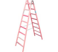 Деревянная двусторонняя лестница Krause 2х8 перекладин 170101