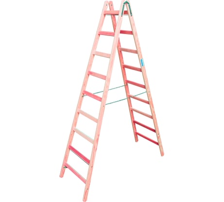 Двусторонняя лестница из дерева Krause 170118