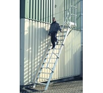 Трап с платформой Krause STABILO 10 ступеней 800 мм 60 градусов 825193