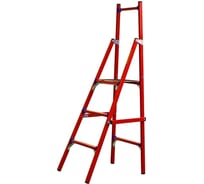 Стеклопластиковая диэлектрическая стремянка с вертикальной опорой Диэлектрик СВД-1,0 Евро Д413739